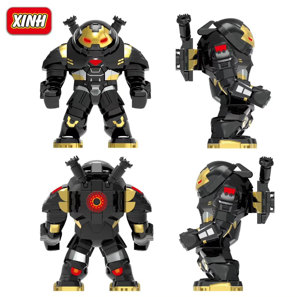 Lego Compatible Hulkbuster Black Gold 