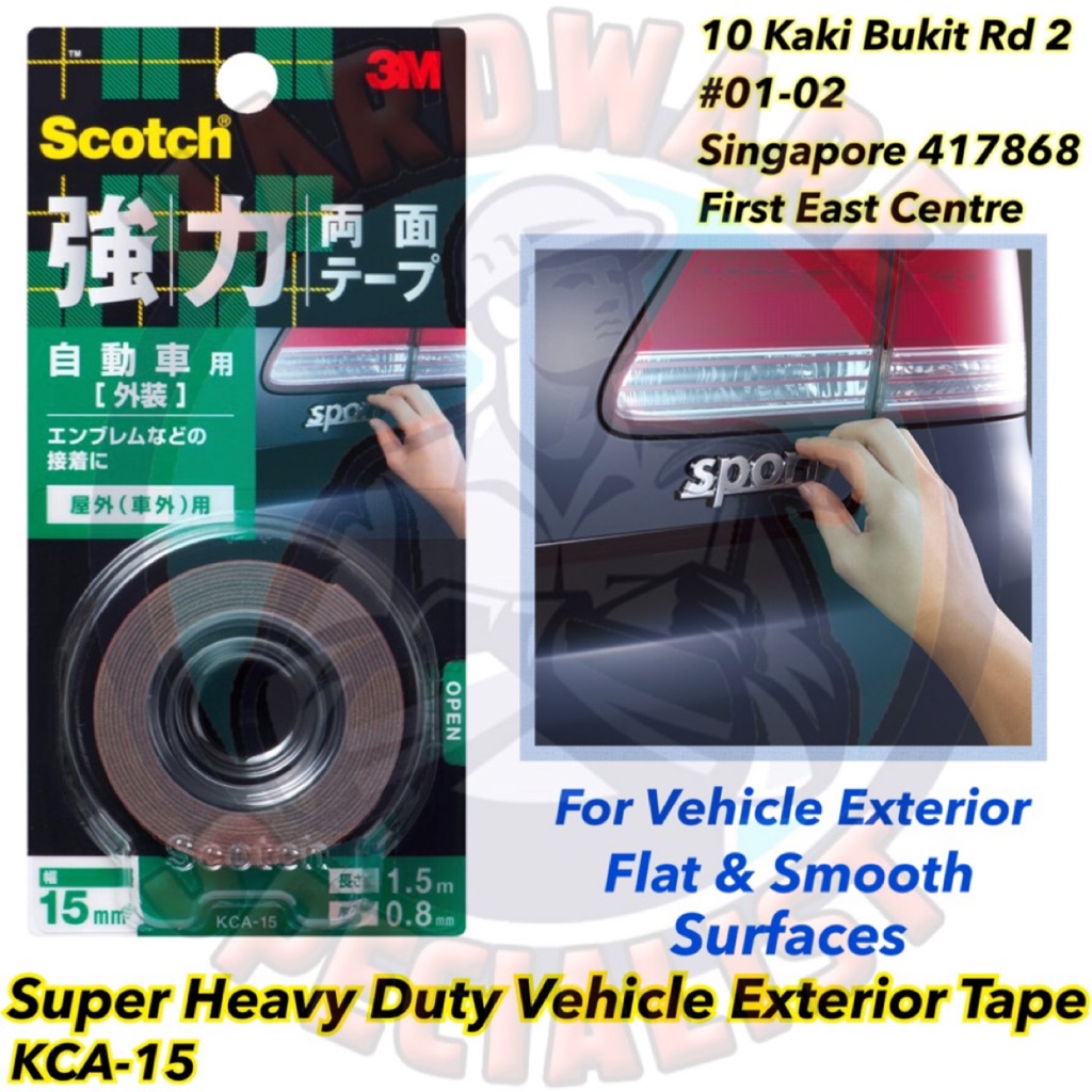 tape for car exterior