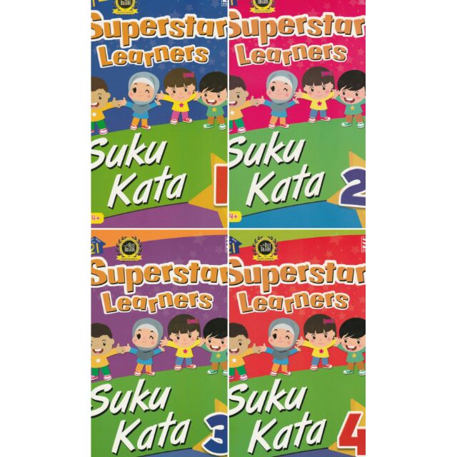 Tadika Book: Kata 1- 4 Superstar Learners | Shopee Singapore