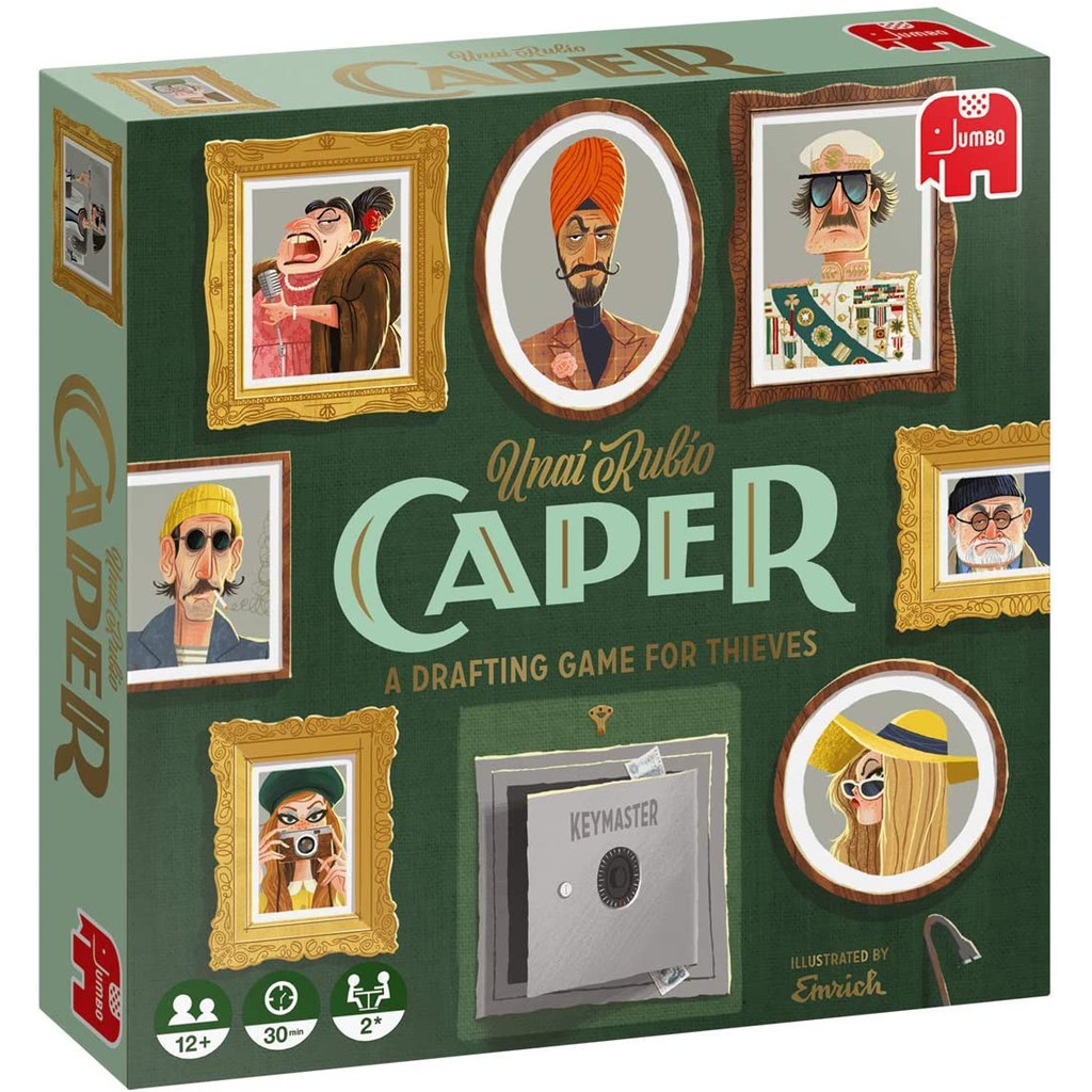 Jumbo Caper Board Game (Dice Tower Seal of Excellence) Shopee Singapore