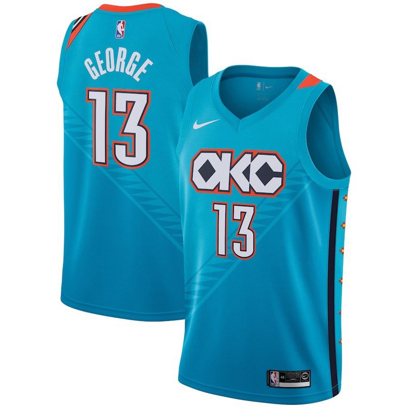 NBA basketball Jersey 2019 Thunder 