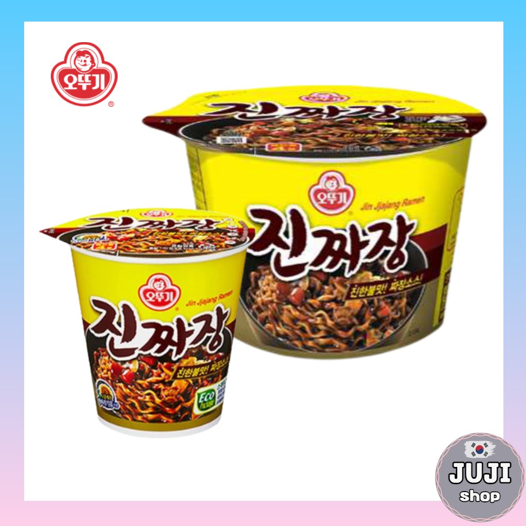 Korean Ramen Ottogi Jin Jjajang Cup Small Big Shopee Singapore