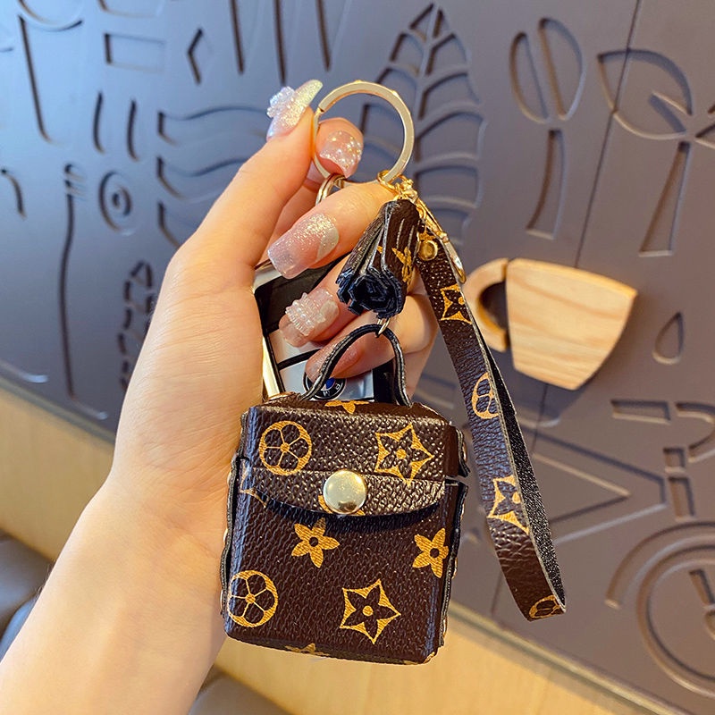 Louis Vuitton Monogram Canvas Key Pouch, Key Ring, handbag coin wallet