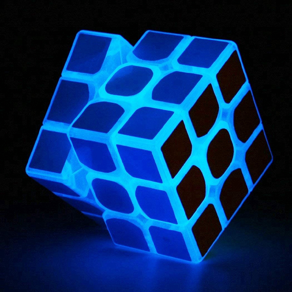Glow in the Dark speed Cube 3x3x3 Magic Cube Puzzle Toy Shopee Singapore
