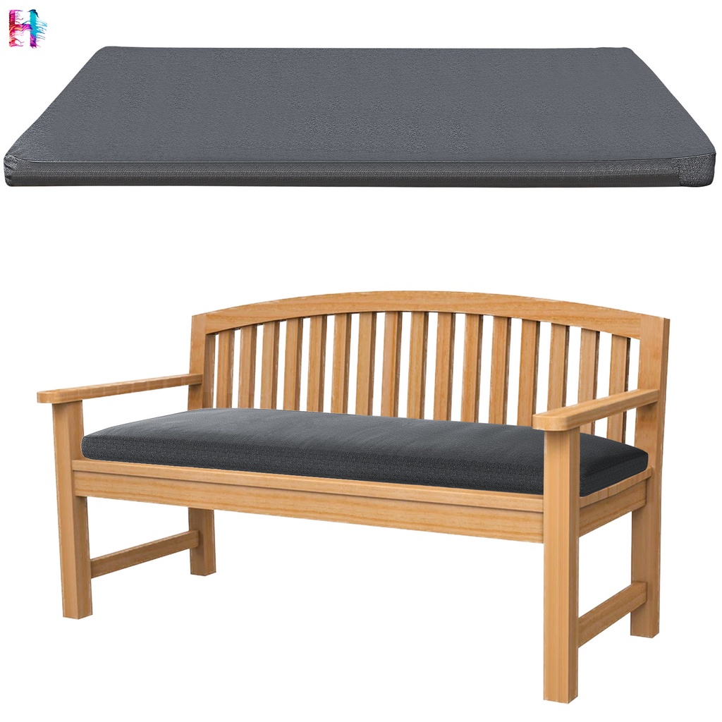 Details about   Outdoor Waterproof 2 Seater Bench Swing Seat Garden Furniture Pad Cushion ONLY 