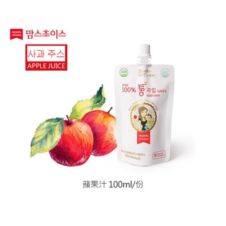 Korea Korean Flavor Fuji Lishan Fruit Juice Apple Pear 100ml/Pack Family Drinking Baby (Two Options Available) #1