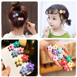 SG Stock Kids Flower Hair Clips For Girls/ Children/Kids Cute BB Hairpin