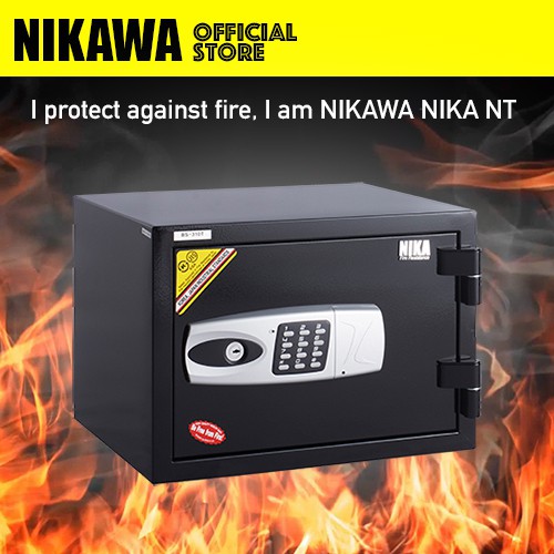 (Made in Korea) NIKA NT310 Fire Resistance Safe Box / Home Safe