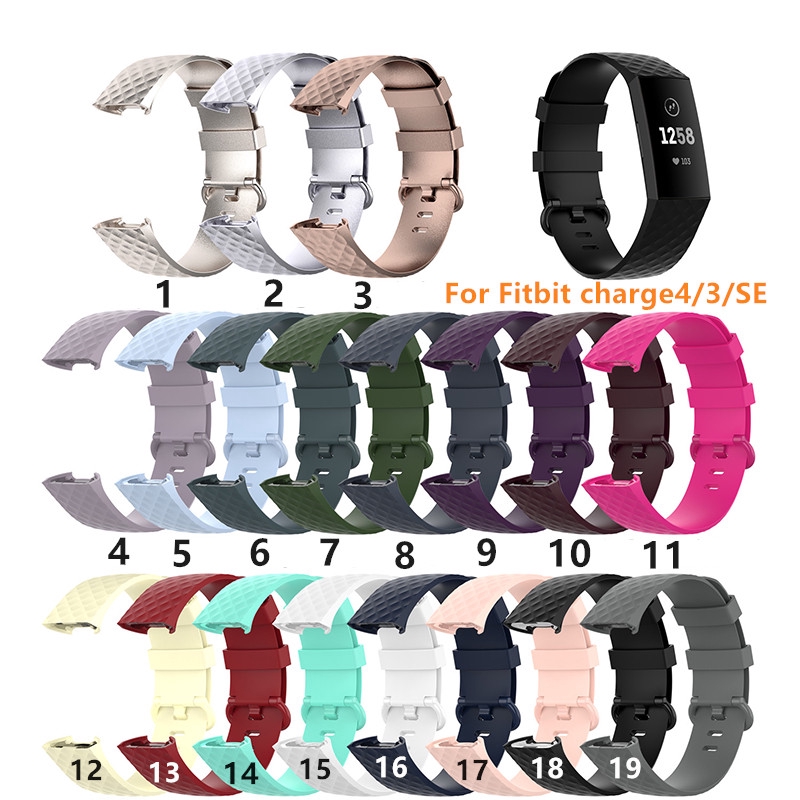 Watch band Compatible for Fitbit Charge 4 wristband /Charge 3 sports ...