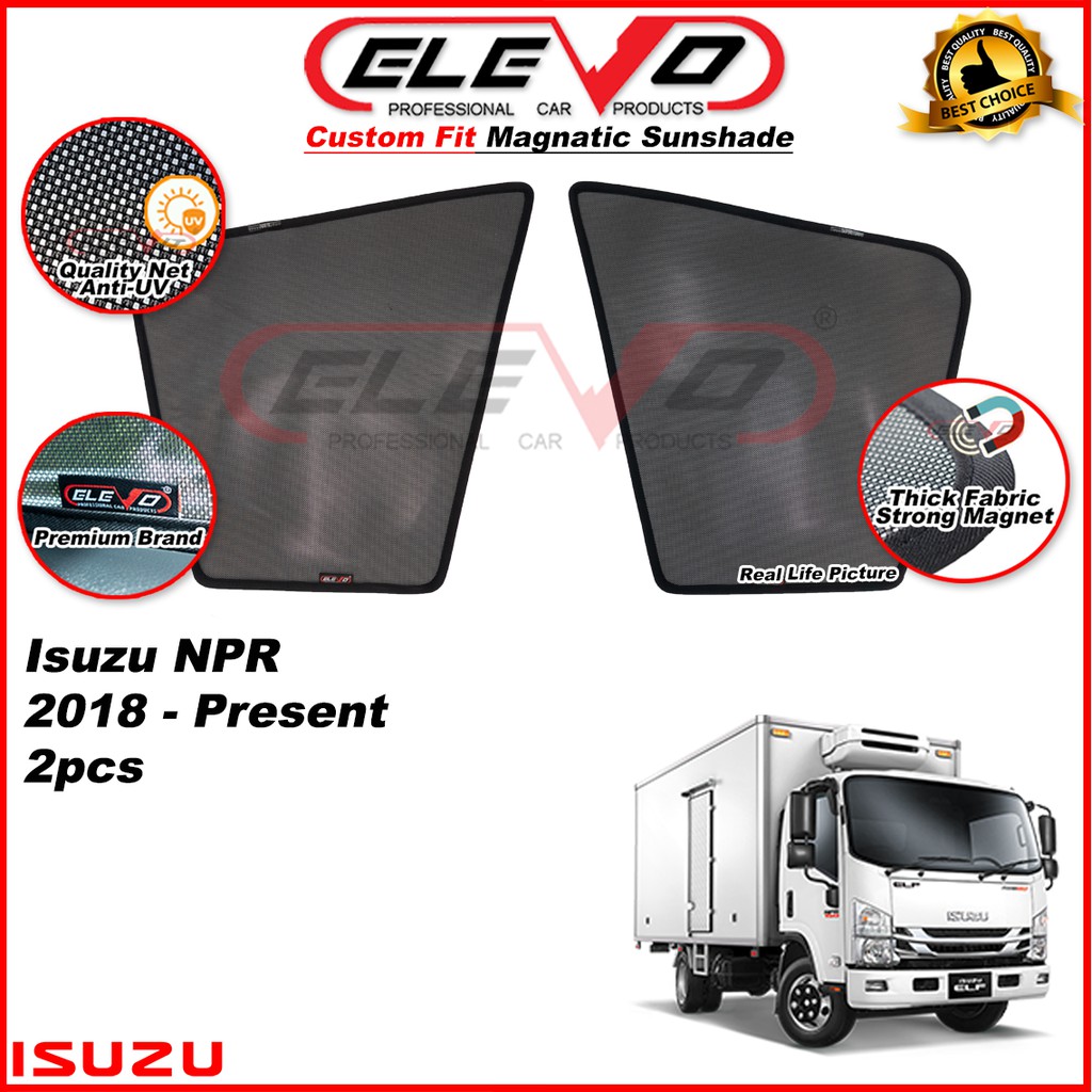 Shop Malaysia Elevo Isuzu Npr Pro Lori Lorry Magnetic Custom Fit Sunshade Magnet Shade Sun Protection 4pcs Shopee Singapore