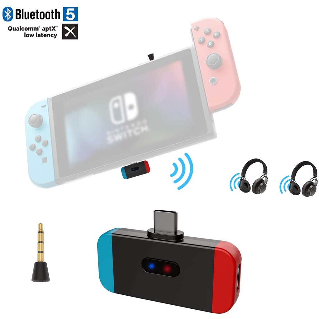 bluetooth transmitter nintendo switch
