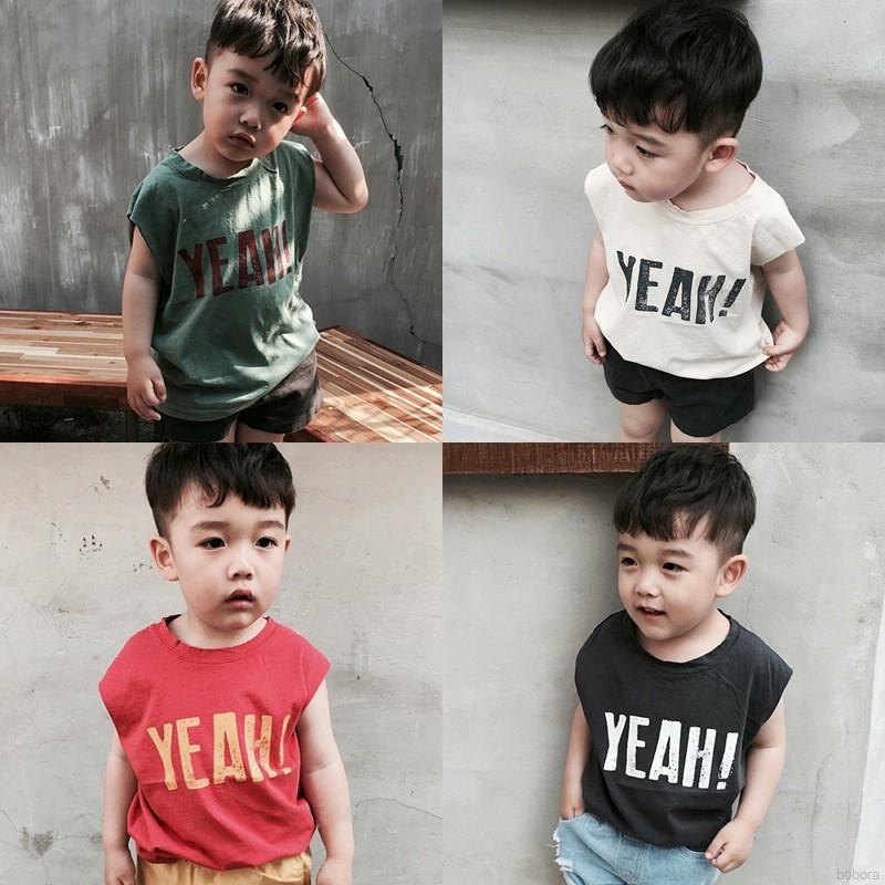 sleeveless t shirt for baby boy
