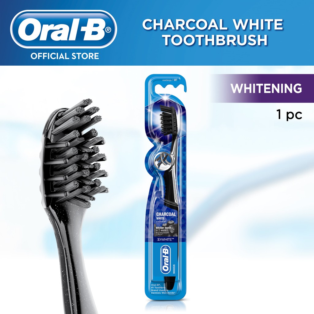 charcoal oral b toothbrush