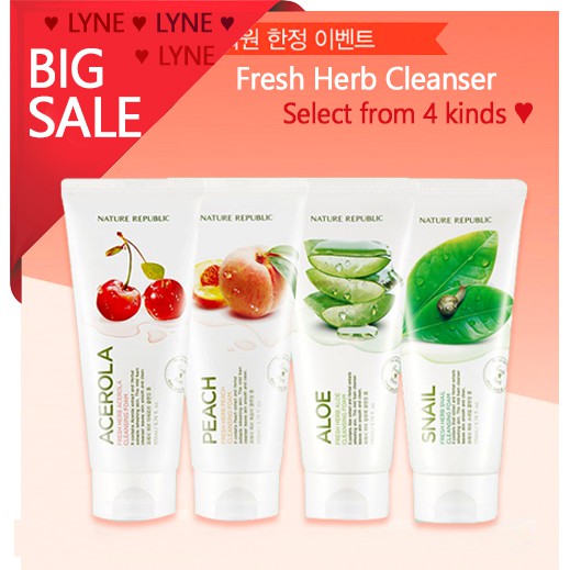 nature republic facial wash