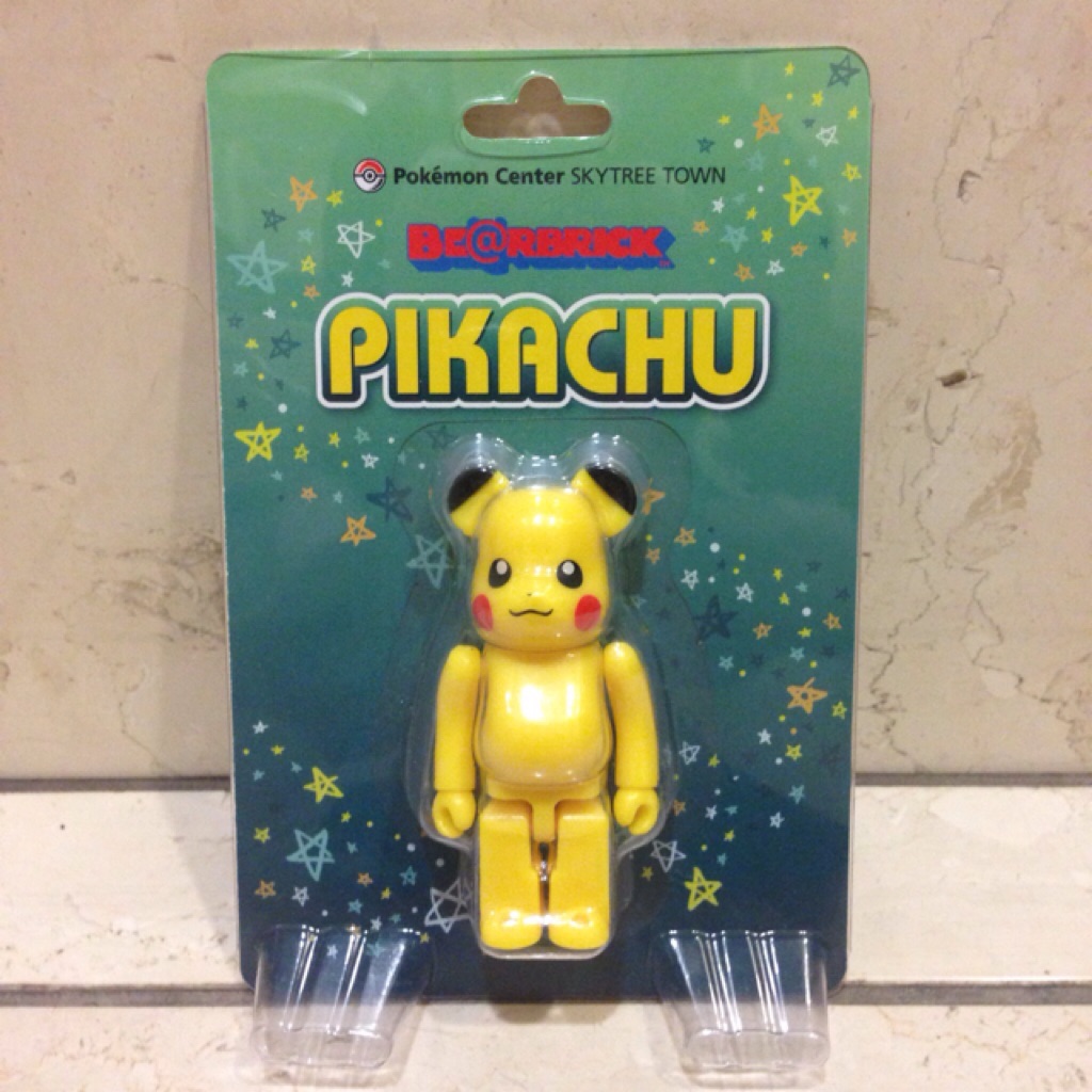 pikachu bearbrick