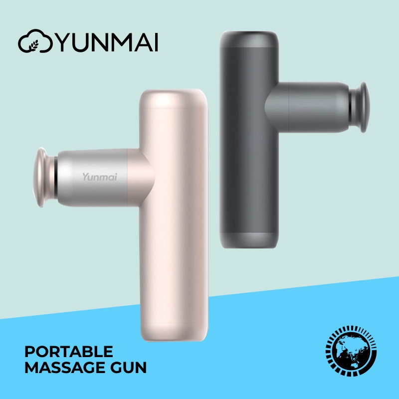 Yunmai Portable Massage Gun Extra Mini Version [ 240g Travel Size, 4 ...