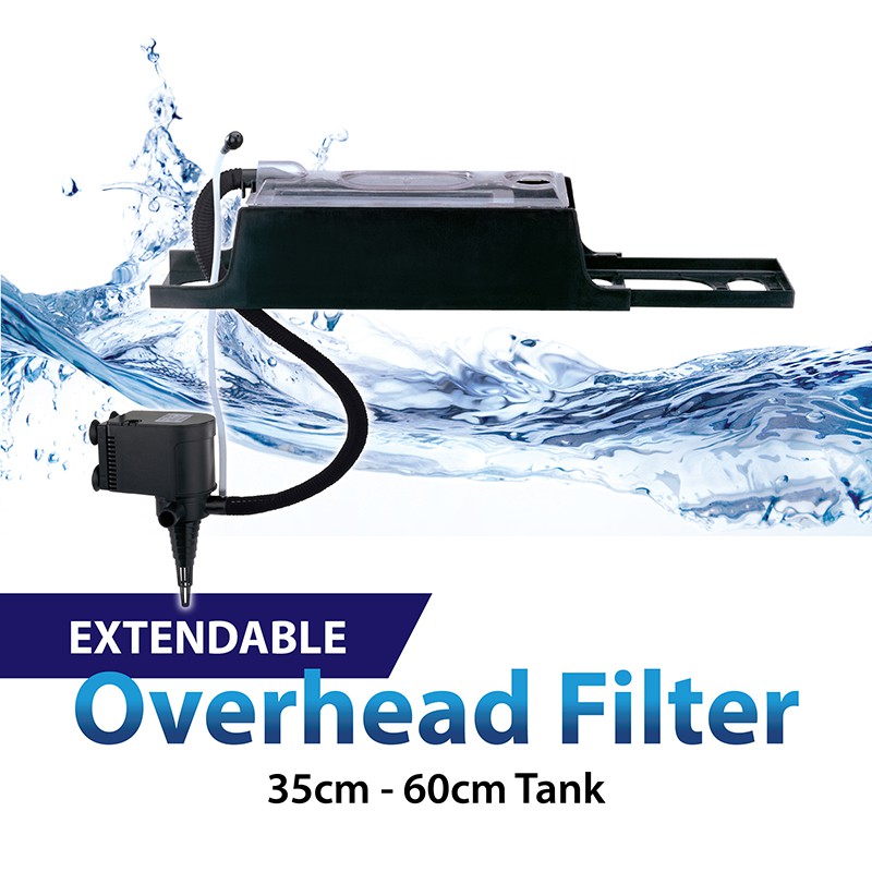 BOYU Extendable Aquarium Overhead Top Filter 35CM - 60CM  