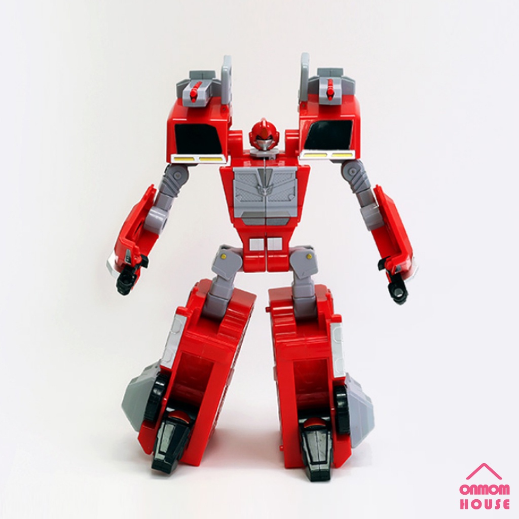 Mini Force Ranger TRANS SEMIBOT Red Transformer Robot Car Semi Bot ...