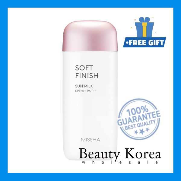 [MISSHA] All Around Safe Block - Soft Finish Sun Milk SPF50+ PA+++ / 70ml | Shopee Singapore