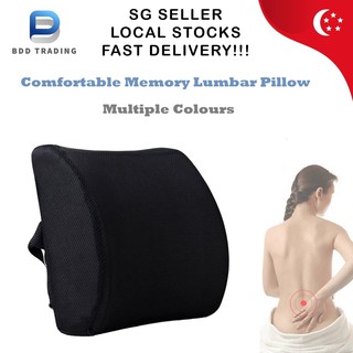 anzhixiu Thin and Light Back Cushion for Car Both fit Body Curve