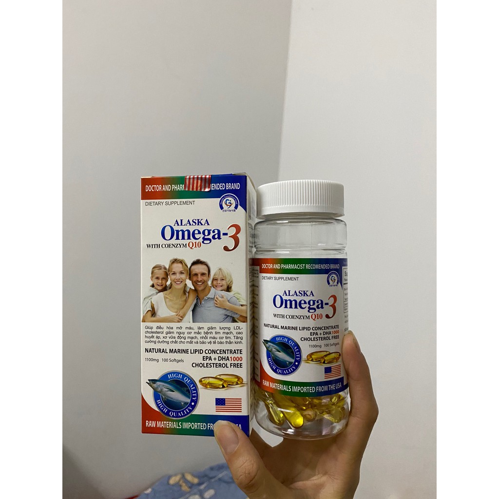 Omega3 Fish Oil WITH COENZYM Q10 (100 Tablets) Shopee Singapore