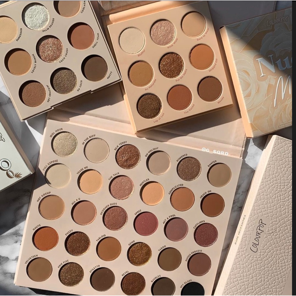Authentic Colourpop Cosmetics Eyeshadow Palettes Shopee Singapore