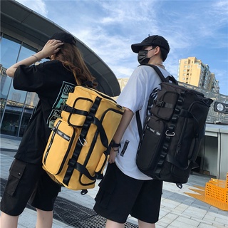 Multifunctional Travel Bag Double Shoulder Bag Men's Large Capacity Handbag Dry Wet Separation Fitness Bag Luggage Bags