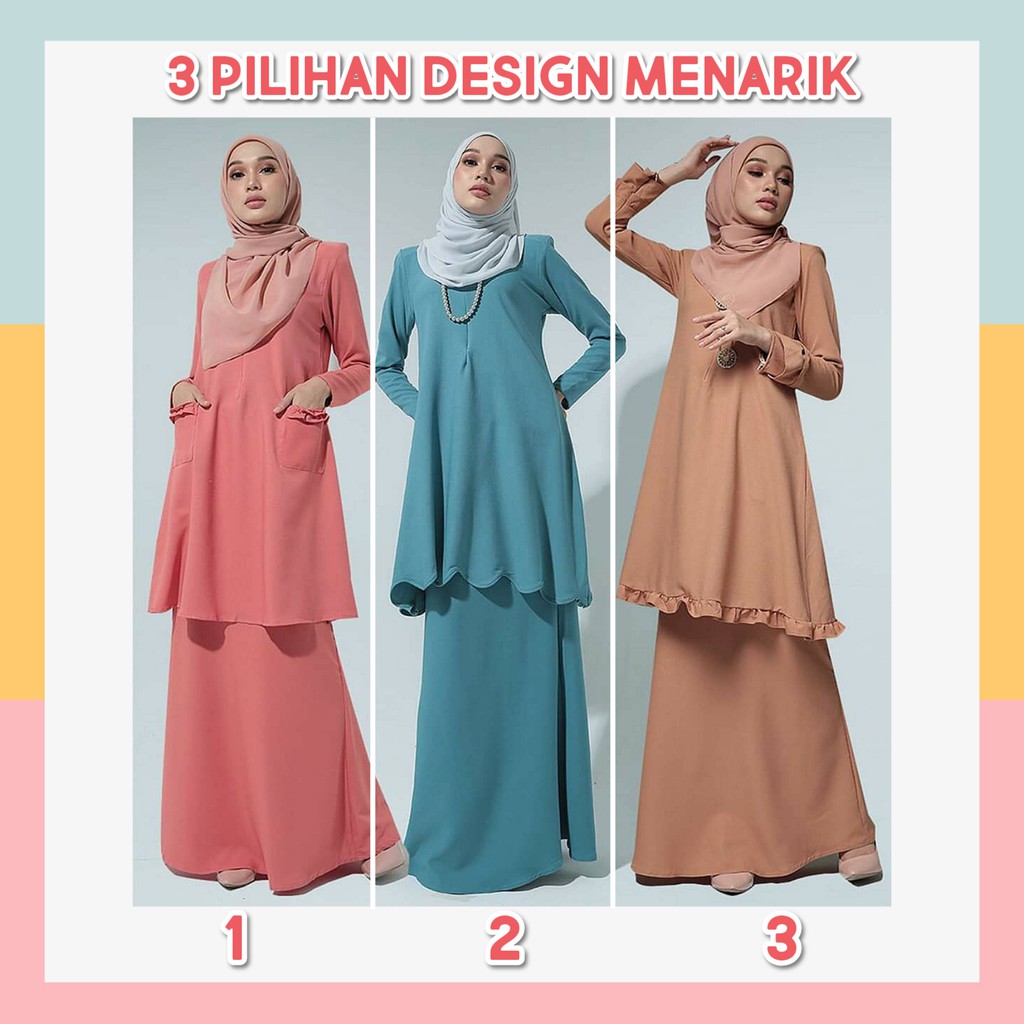 Baju Kurung Moden Bf Friendly Wuduk Friendly Velly Kurung Moden Kurung Cutting Empire Shopee Singapore