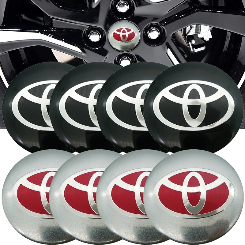 toyota hub cap stickers