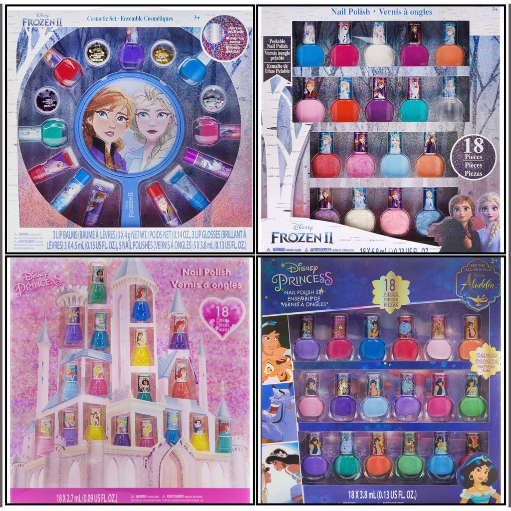 frozen nail varnish set