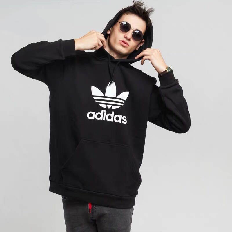 adidas graphic long sleeve hoodie