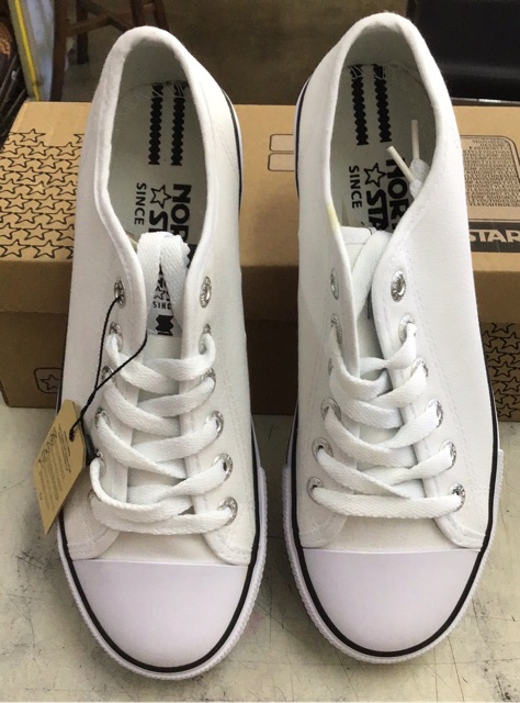 bata north star white shoes