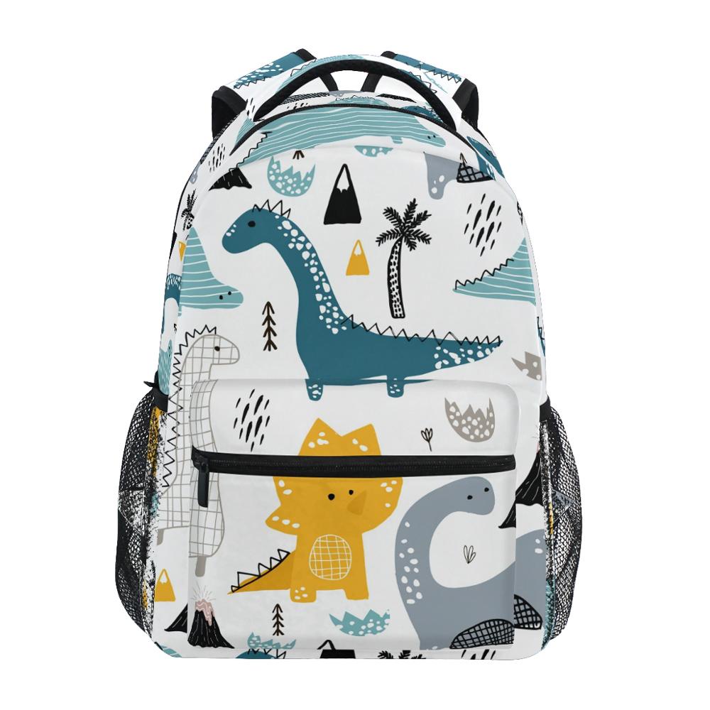 New Dinosaur Printing School Bag Children Backpack Boy Girl School Backpack  Cartoon animal Student Bag for kids book Ba | Shopee Singapore