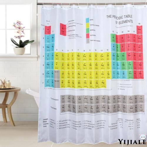 Yj New Novelty Gift Waterproof Chemical Elements Periodic