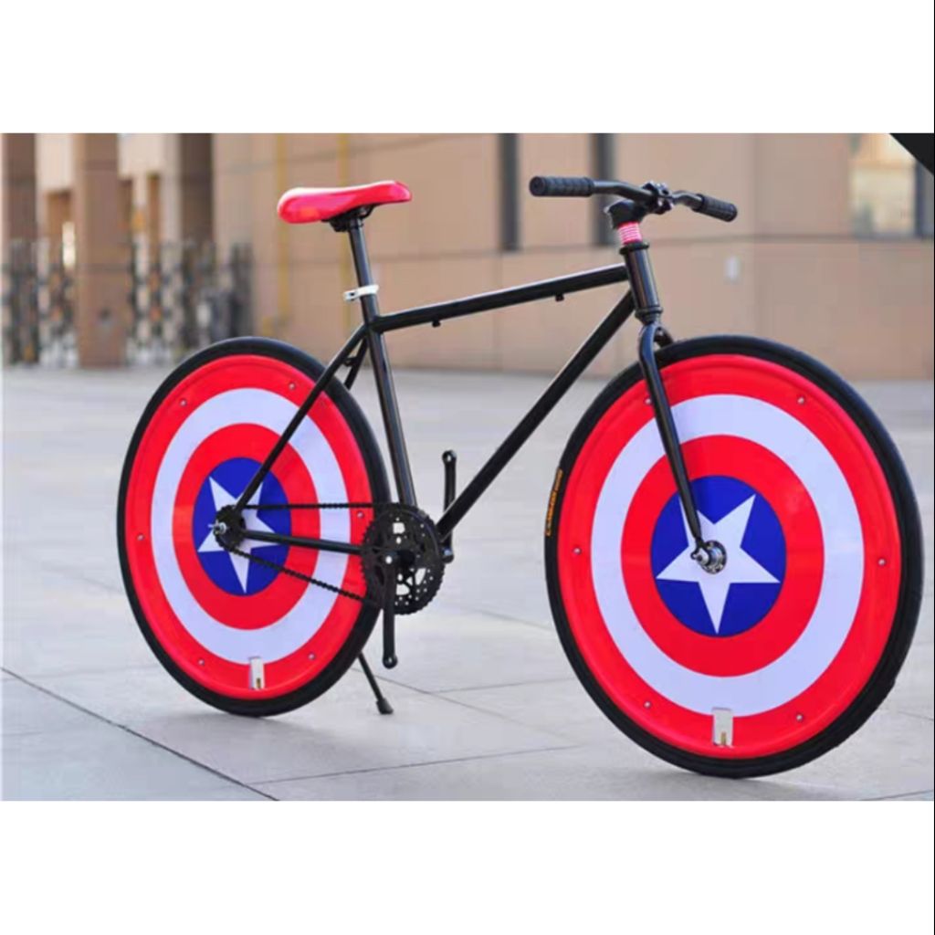 fixed gear bike 26 inch wheels