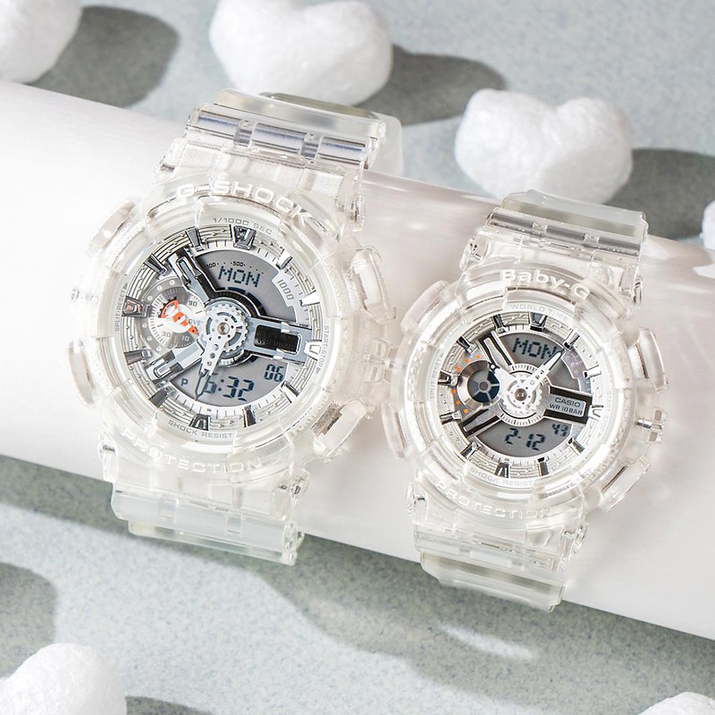 transparent casio g shock