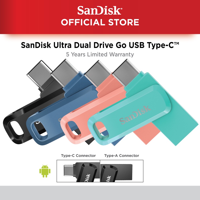 SanDisk Ultra Dual Drive Go USB Type-C