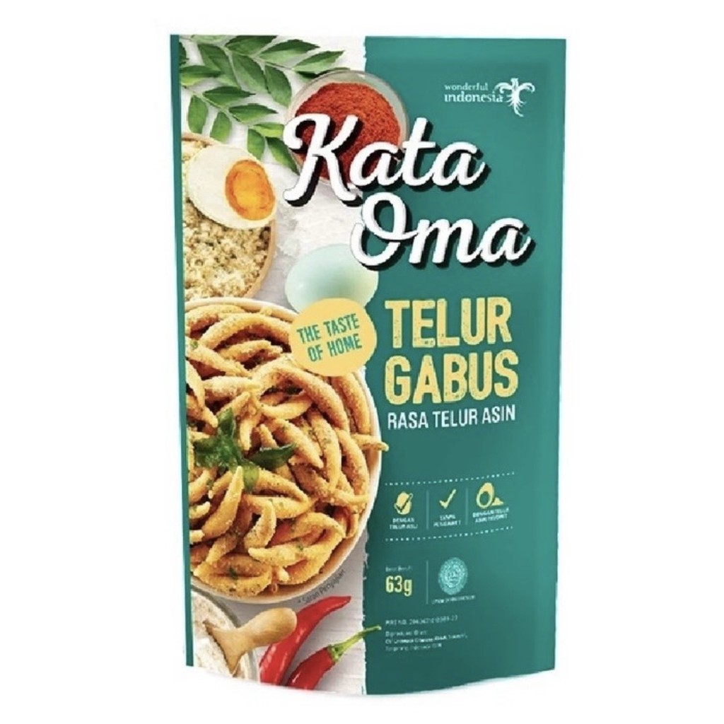 Ci2001 Kata Oma Telur Gabus 68gr Singapore