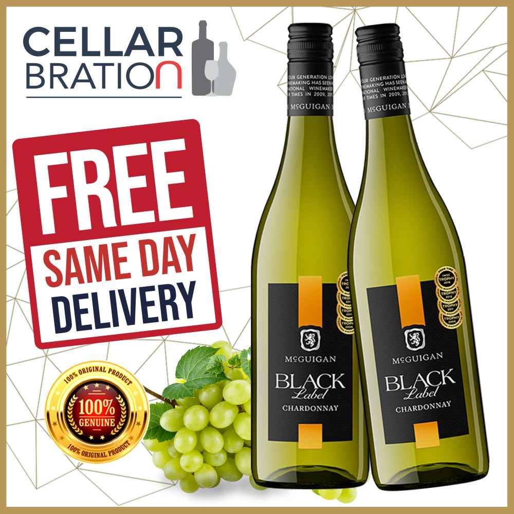 [SAME DAY DELIVERY] [BUNDLE OF 2] Mcguigan Black Label Chardonnay White
