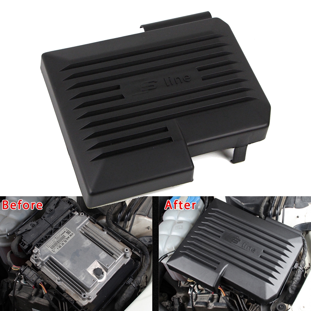 audi a4 battery cover