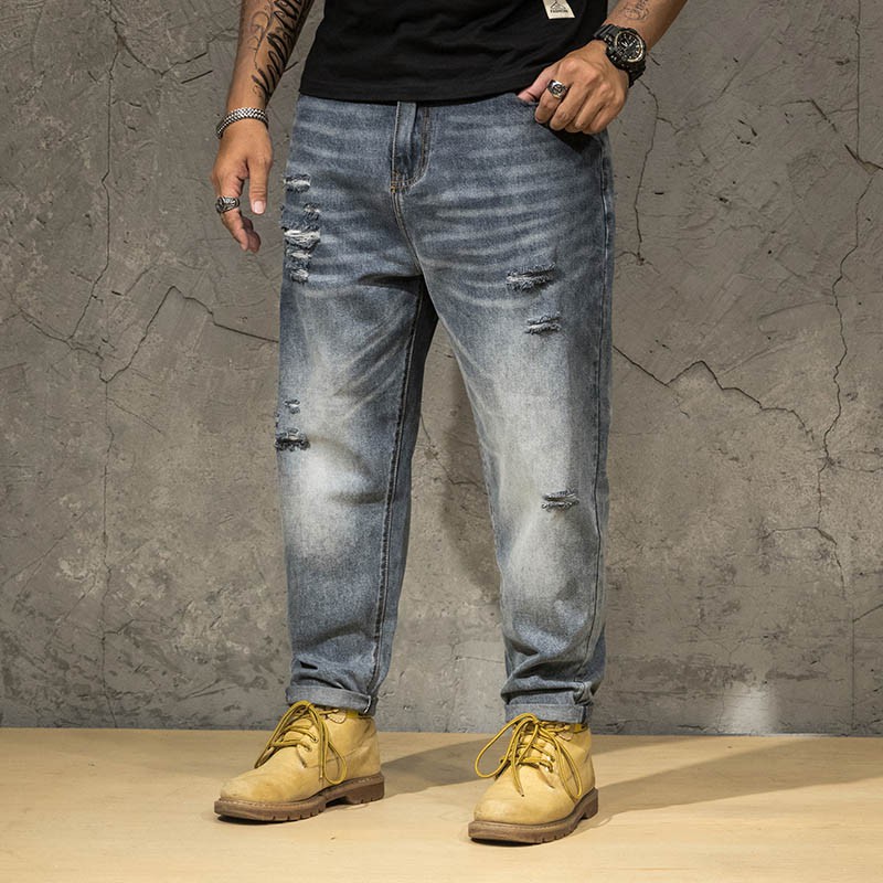 size 44 ripped jeans
