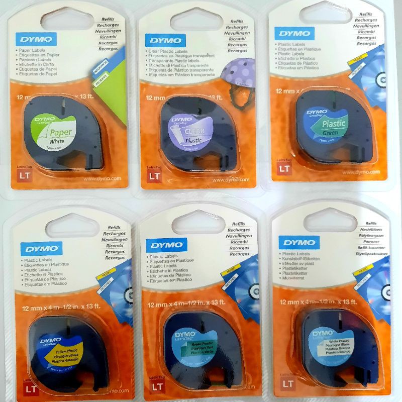 dymo letratag tape tesco