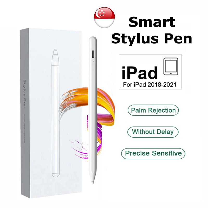 [SG] Smart Stylus Pen, Compatible with Apple iPad Air 4 / 10.2 Gen 8/7