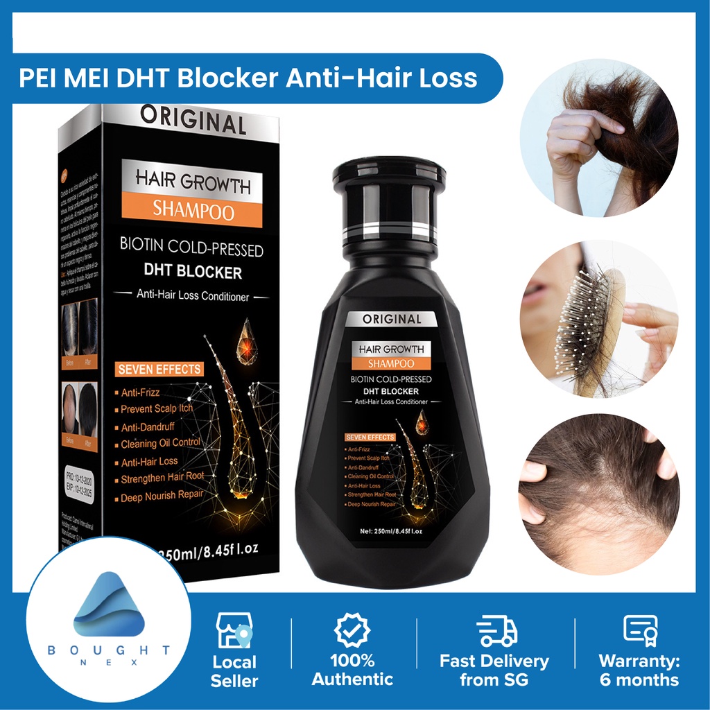 PEIMEI DHT Blocker Anti Hair Loss hair growth shampoo biotin supplement