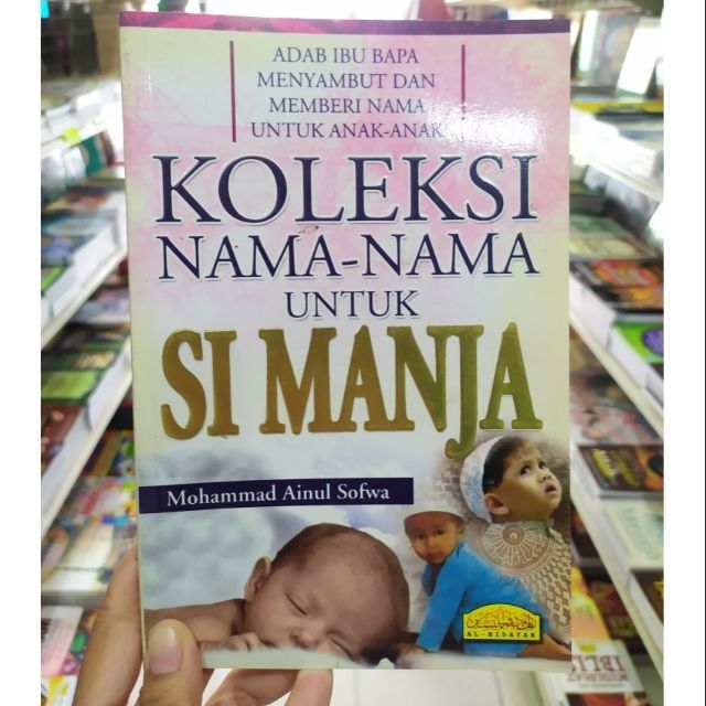 Baby Name Book Koleksi Nama2 Untuk The Manja Readystok Shopee Singapore