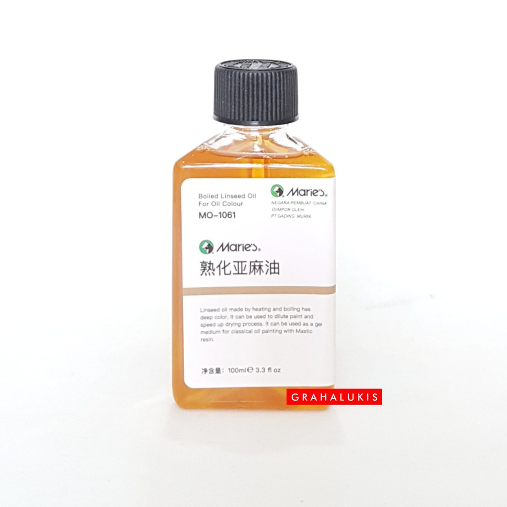 Maries Boiled Linseed Oil Mo 1061 Shopee Singapore