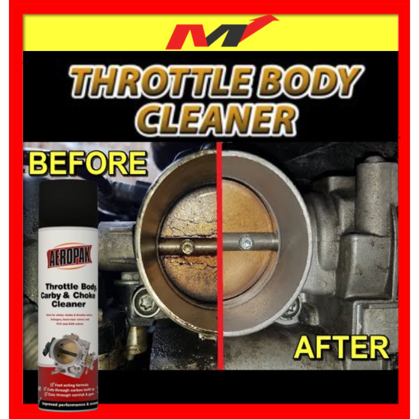 Aeropak Throttle Body Carburetor Choke Cleaner Carbon Remover 500ml Cuci Carbon Kereta Shopee Singapore