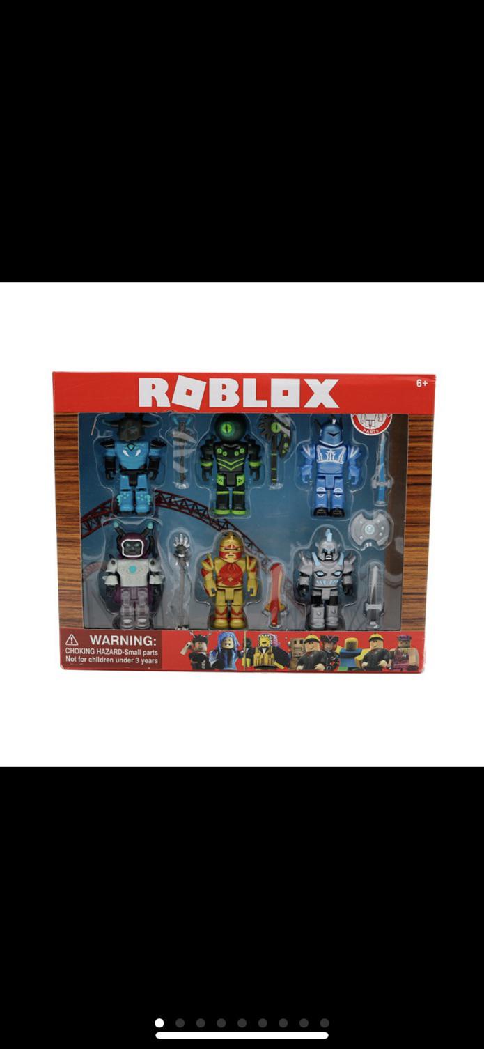 Virtual World Roblox Figures Blocks Doll Robot Mermaid World - champion boxer pants package i roblox