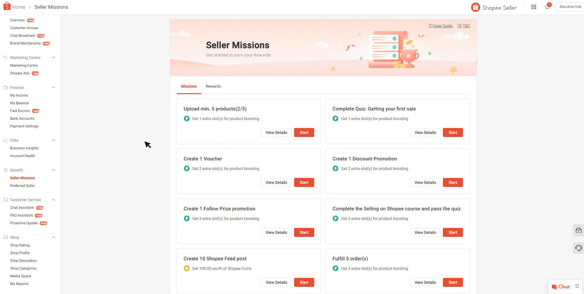 Completing Seller Missions | MY Seller Education [Shopee]