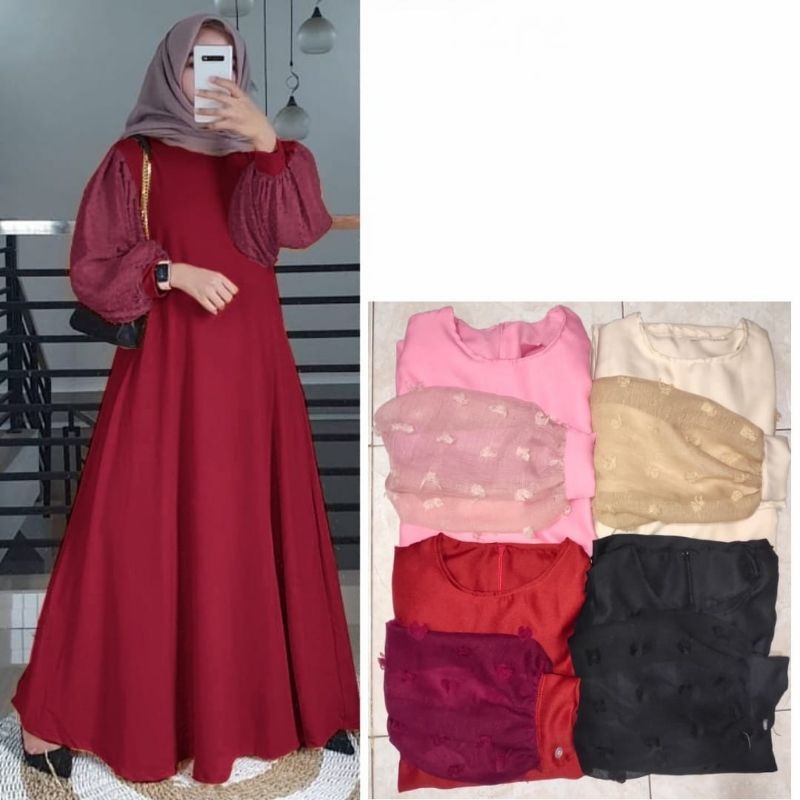 Robe Clothes Party Robes Muslim Dresses Muslim Clothes Shari Clothes Baju Gamis Gamis Murah Gamis Pesta Dress Muslim Baju Muslim Baju Syari Shopee Singapore